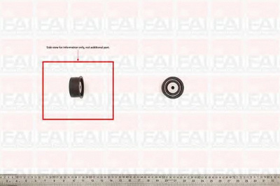 FAI AUTOPARTS t9262 -  Паразитный / Ведущий ролик, зубчатый ремень